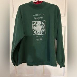 ❤️SALE❤️VINTAGE PAPER ROAD TIBET SWEATSHIRT - size XL